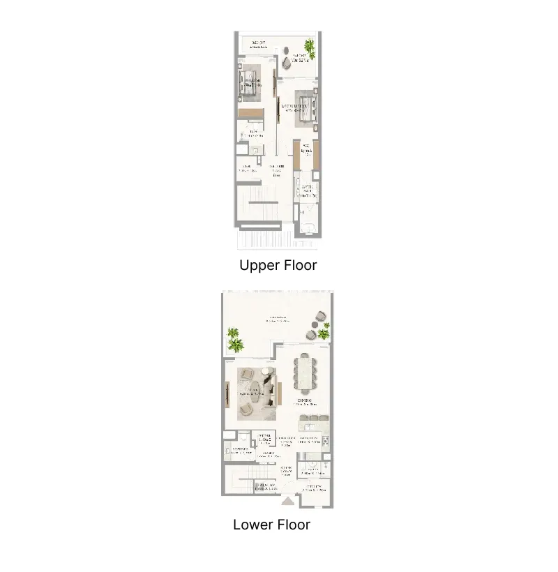 Emaar Address Residences Al Marjan Island floor plan