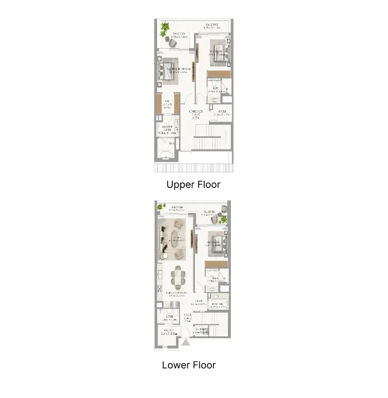 Emaar Address Residences Al Marjan Island floor plan