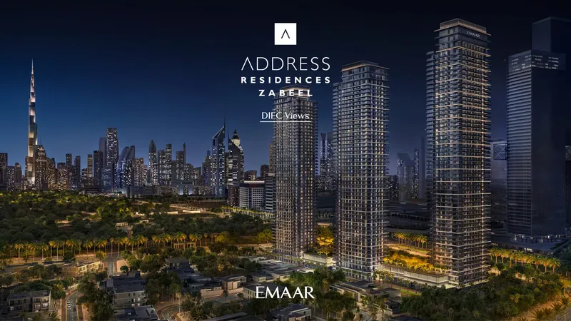 Exterior at Address Residences Zabeel in Zabeel 1&2 Dubai