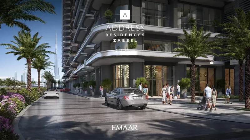 Exterior at Address Residences Zabeel in Zabeel 1&2 Dubai