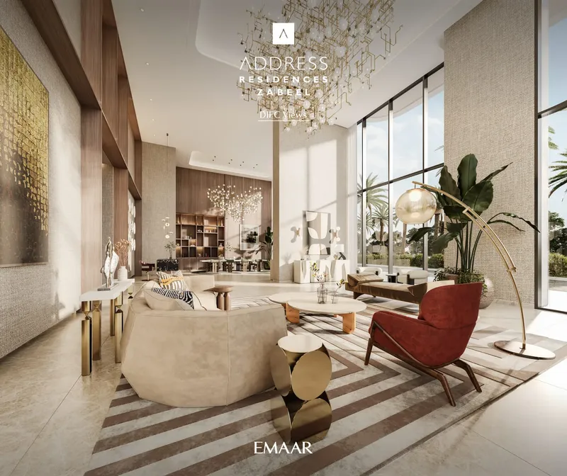 Interior at Address Residences Zabeel in Zabeel 1&2 Dubai