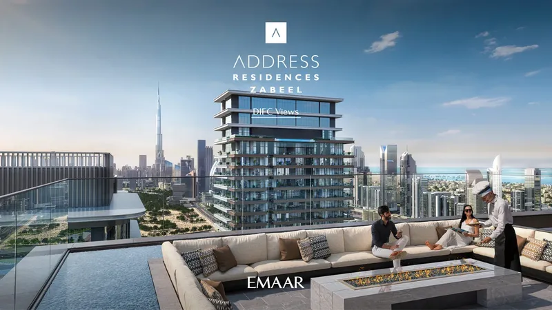 Interior at Address Residences Zabeel in Zabeel 1&2 Dubai