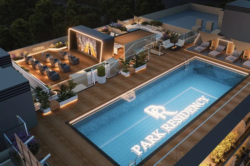 Adults Pool amenity image at Park Residency