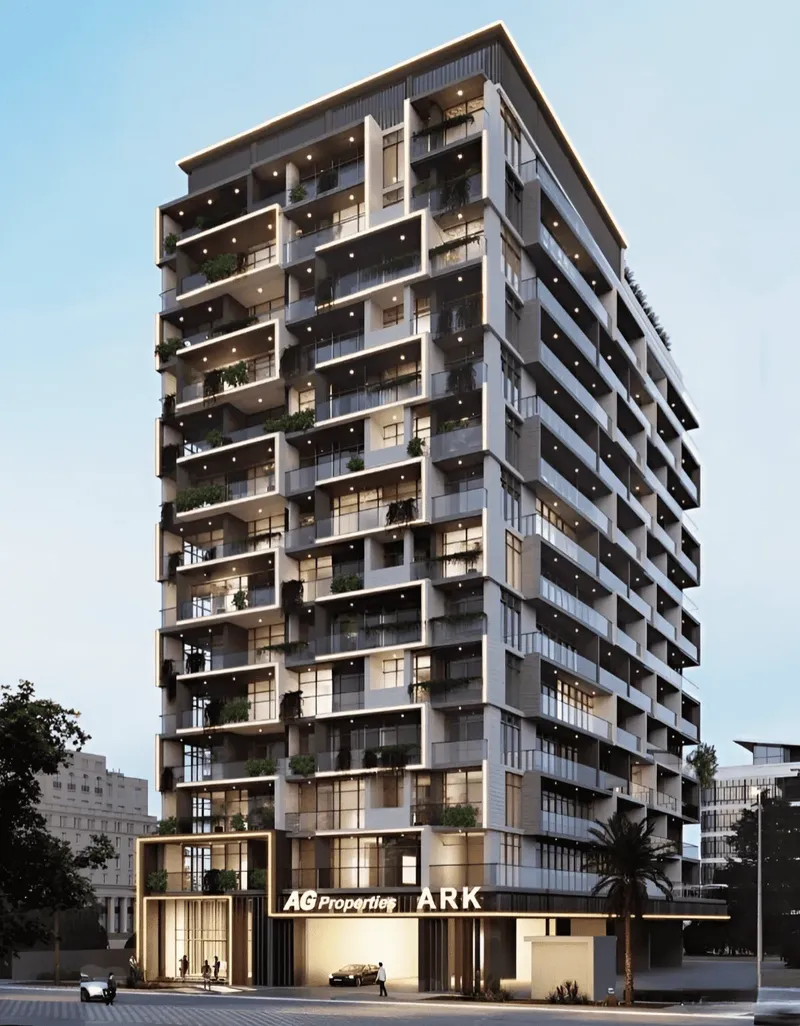 Exterior at AG Ark in Dubailand Residence Complex Dubai