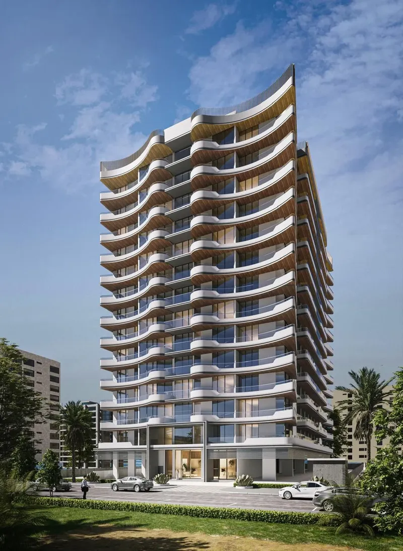 Exterior at AG Aum in Dubailand Residence Complex Dubai