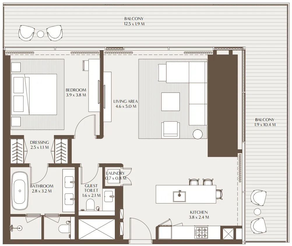 Arada Akala Residences floor plan