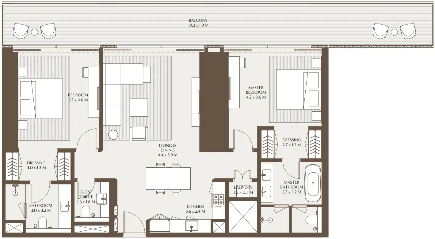 Arada Akala Residences floor plan