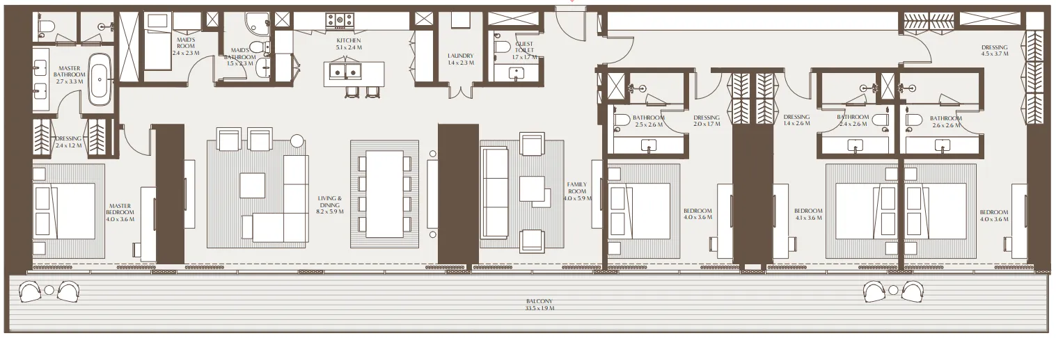 Arada Akala Residences floor plan