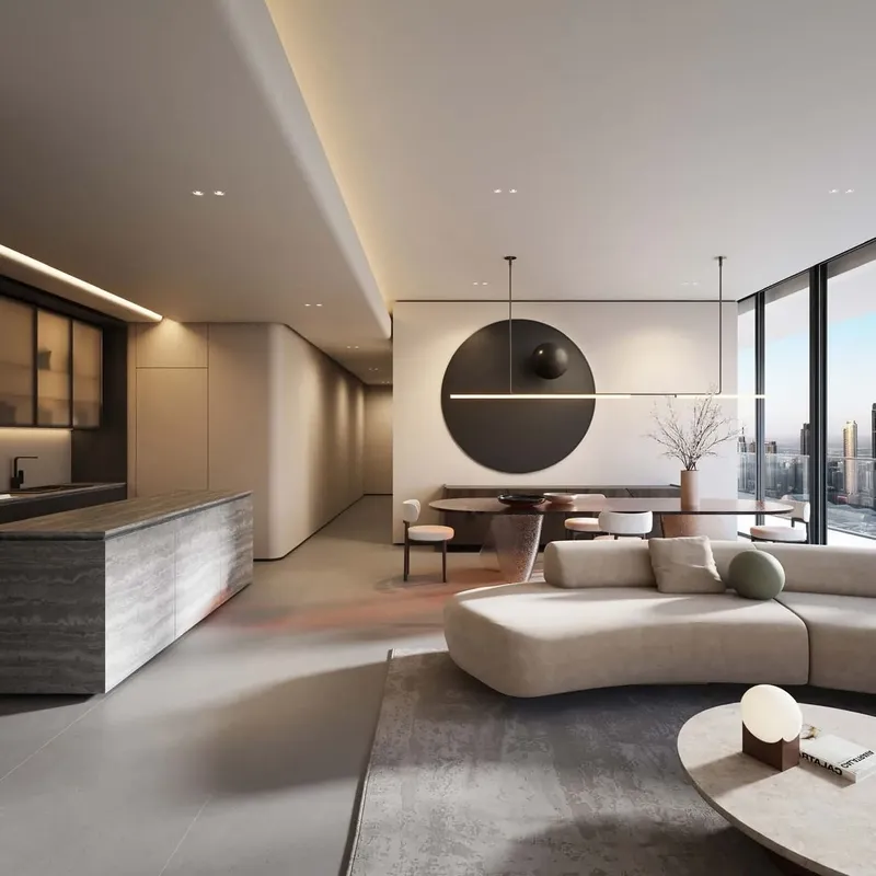 Interior at Akala Residences in Zabeel 1&2 Dubai