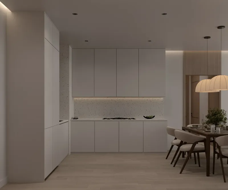 Interior at Al Ghaf 2 in Jebel Ali Village Dubai