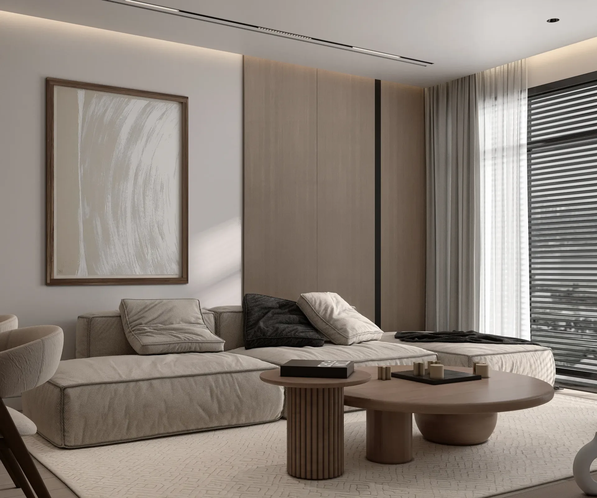 Interior at Al Ghaf 2 in Jebel Ali Village Dubai