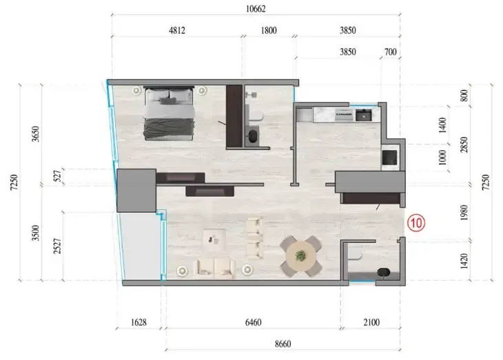 Tiger Group Al Ghaf Tower floor plan
