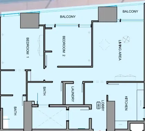 Tiger Group Al Ghaf Tower floor plan