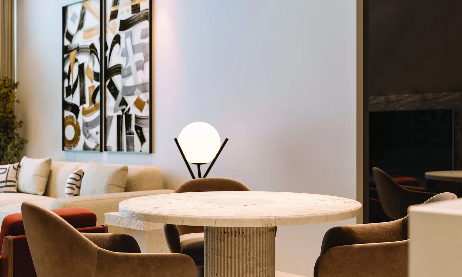 Interior at Al Ghaf Tower in Al Khan 2 Sharjah