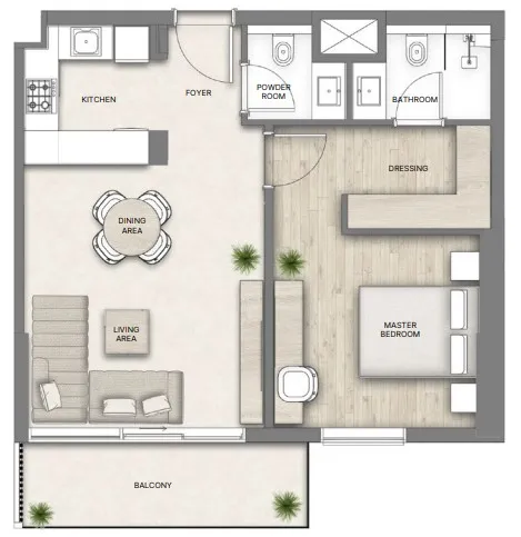 Al Hamra Al Hamra Greens floor plan