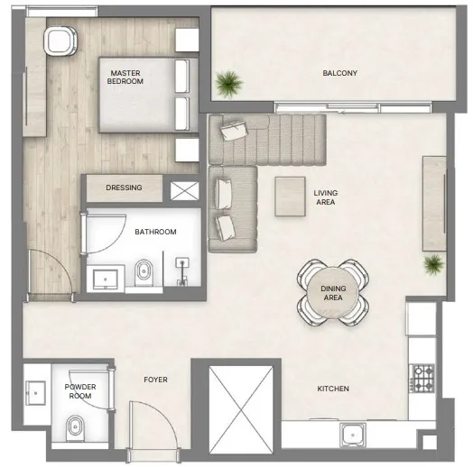 Al Hamra Al Hamra Greens floor plan