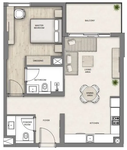 Al Hamra Al Hamra Greens floor plan