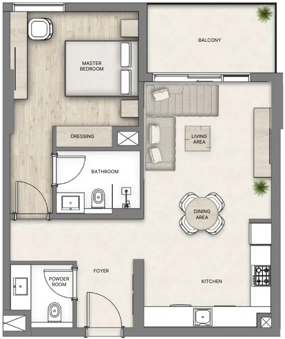 Al Hamra Al Hamra Greens floor plan