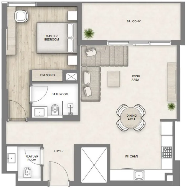 Al Hamra Al Hamra Greens floor plan