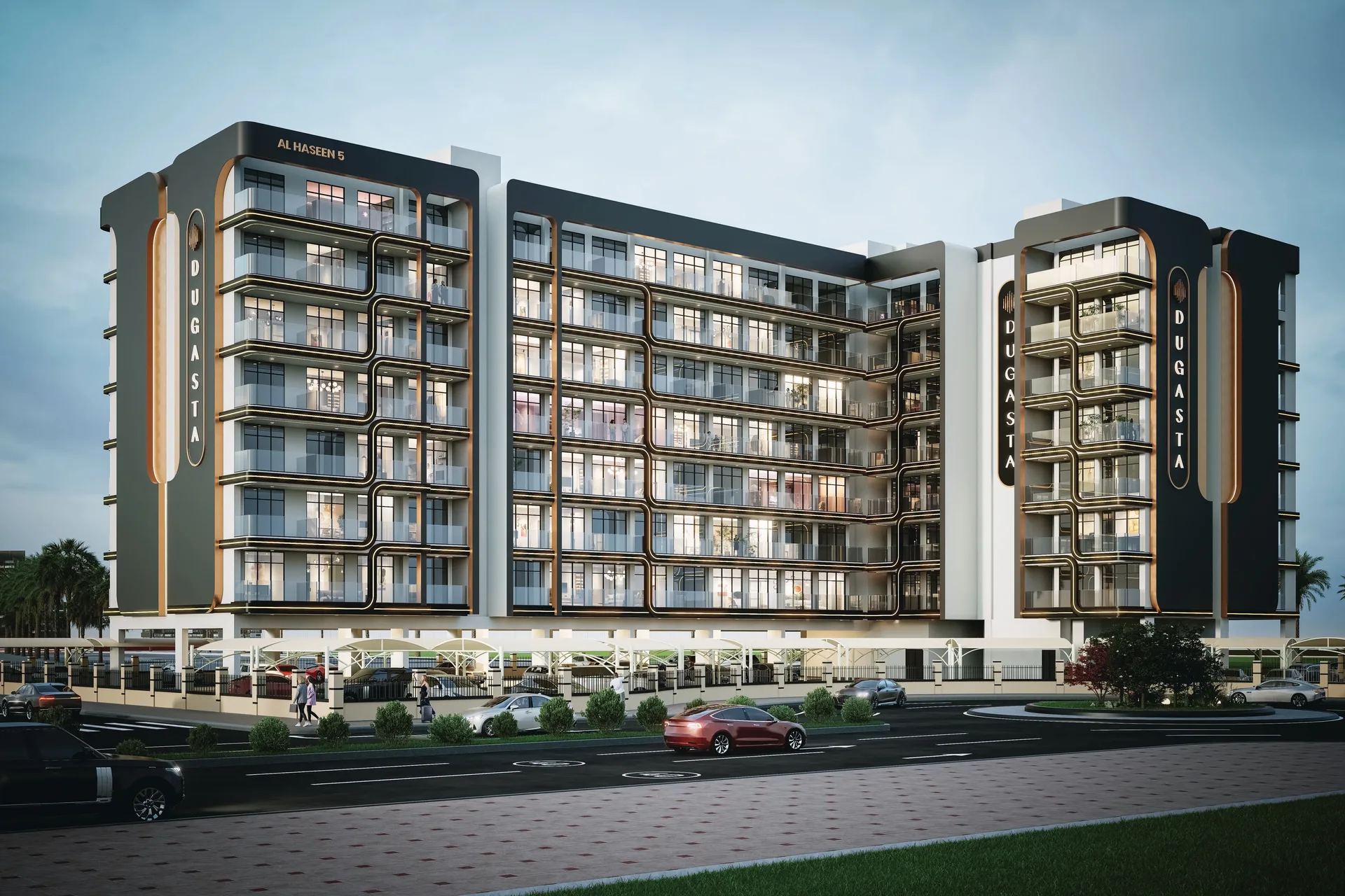 Dugasta Al Haseen Residences 5 Exterior