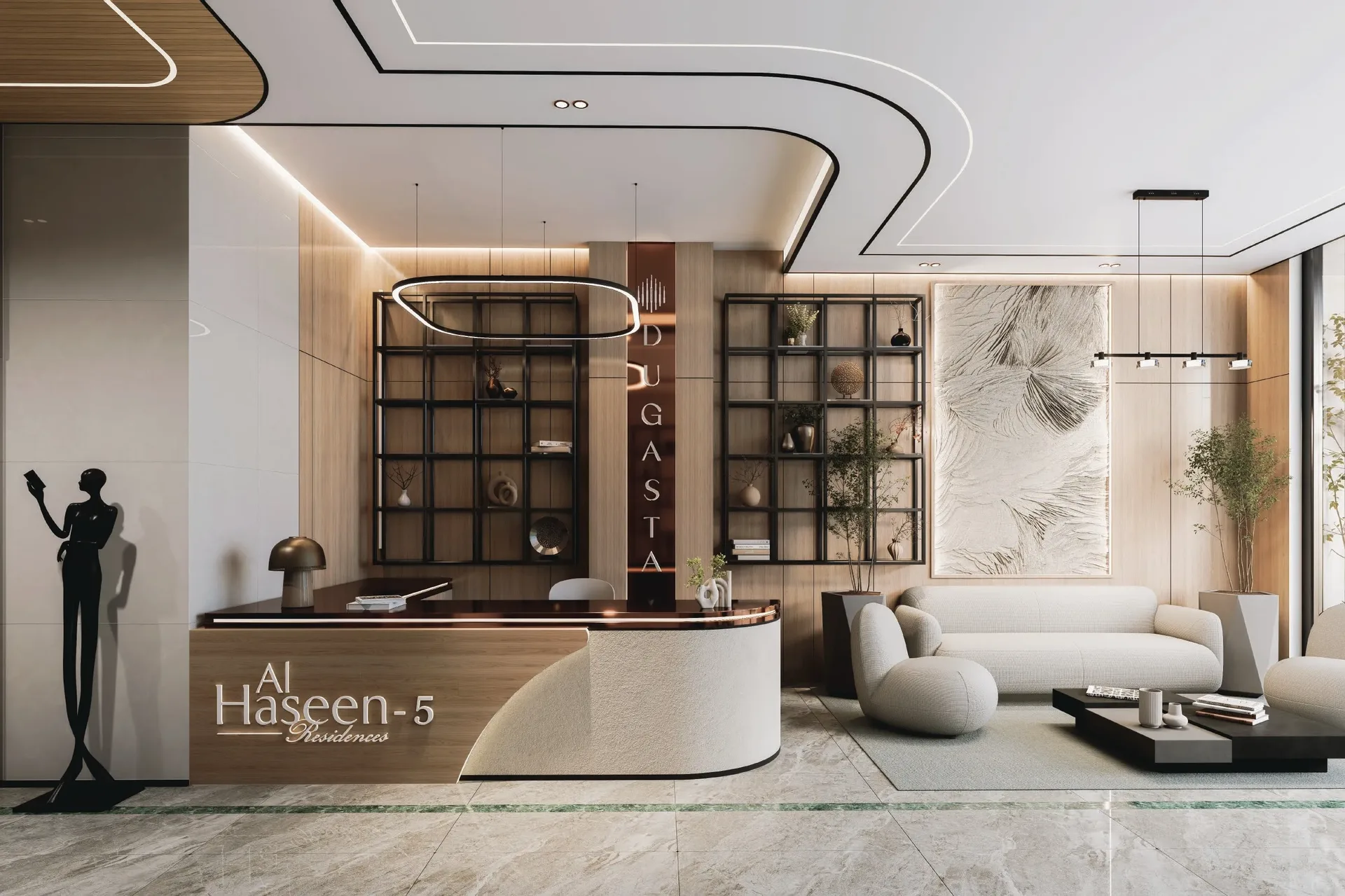 Dugasta Al Haseen Residences 5 Lobby
