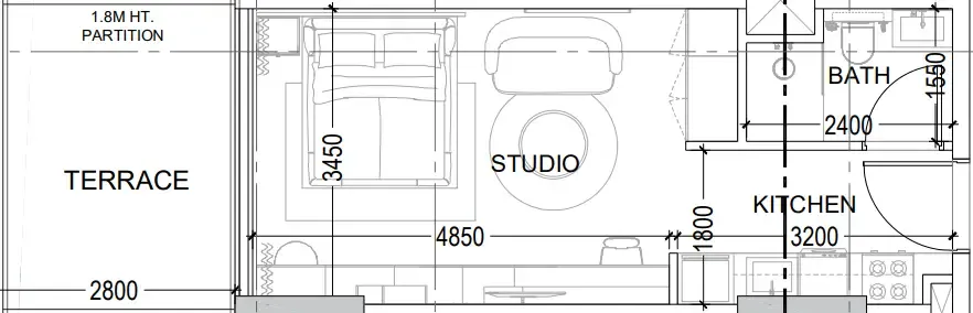 Dugasta Al Haseen Residences 6 floor plan