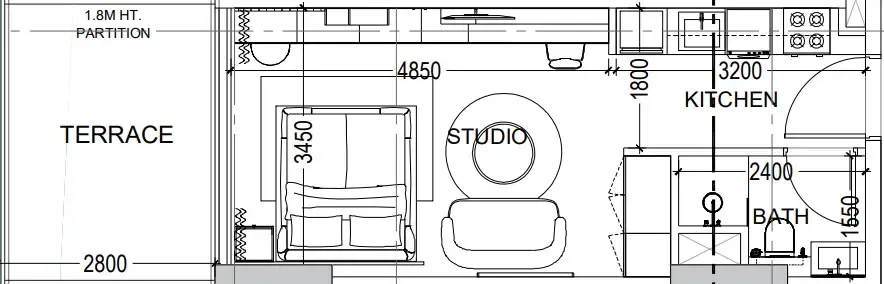 Dugasta Al Haseen Residences 6 floor plan