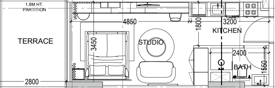 Dugasta Al Haseen Residences 6 floor plan