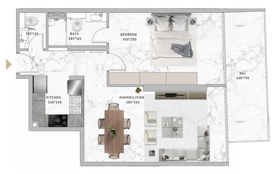 Asak Real Estate Development Al Serh Residences 11 floor plan