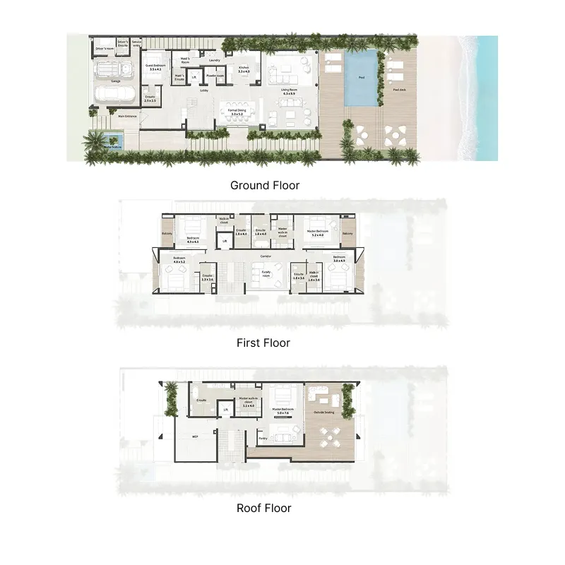 Ajmal Makan Al Thuraya Island floor plan