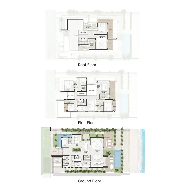 Ajmal Makan Al Thuraya Island floor plan