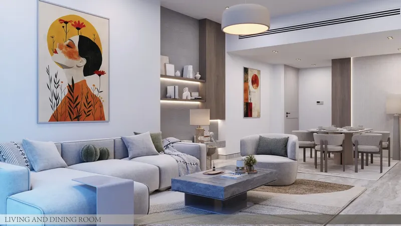Interior at Al Vista in Bukadra Dubai