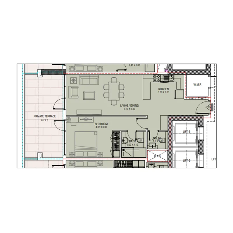 Al Waleed Al Waleed W.S 1 floor plan