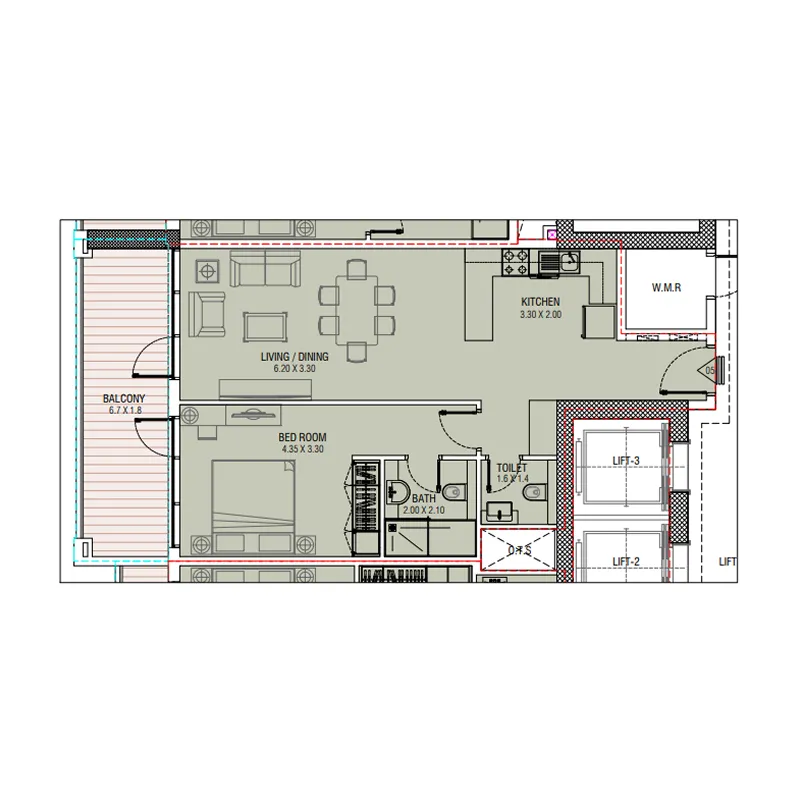 Al Waleed Al Waleed W.S 1 floor plan