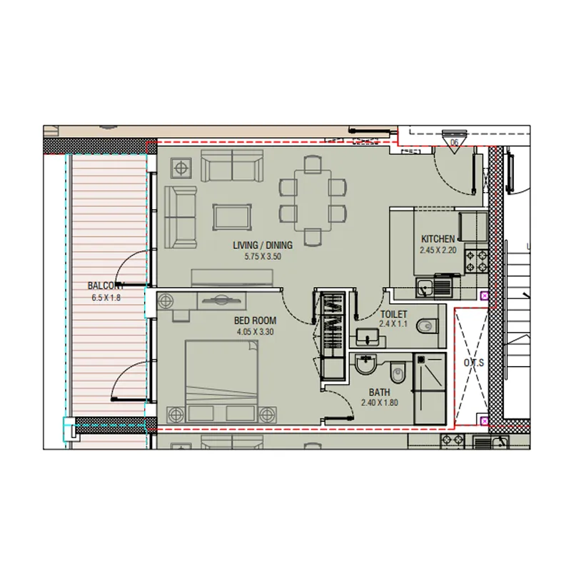 Al Waleed Al Waleed W.S 1 floor plan
