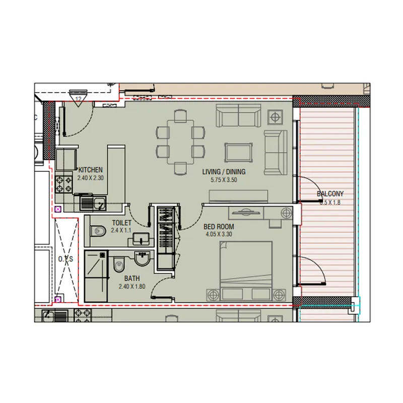 Al Waleed Al Waleed W.S 1 floor plan