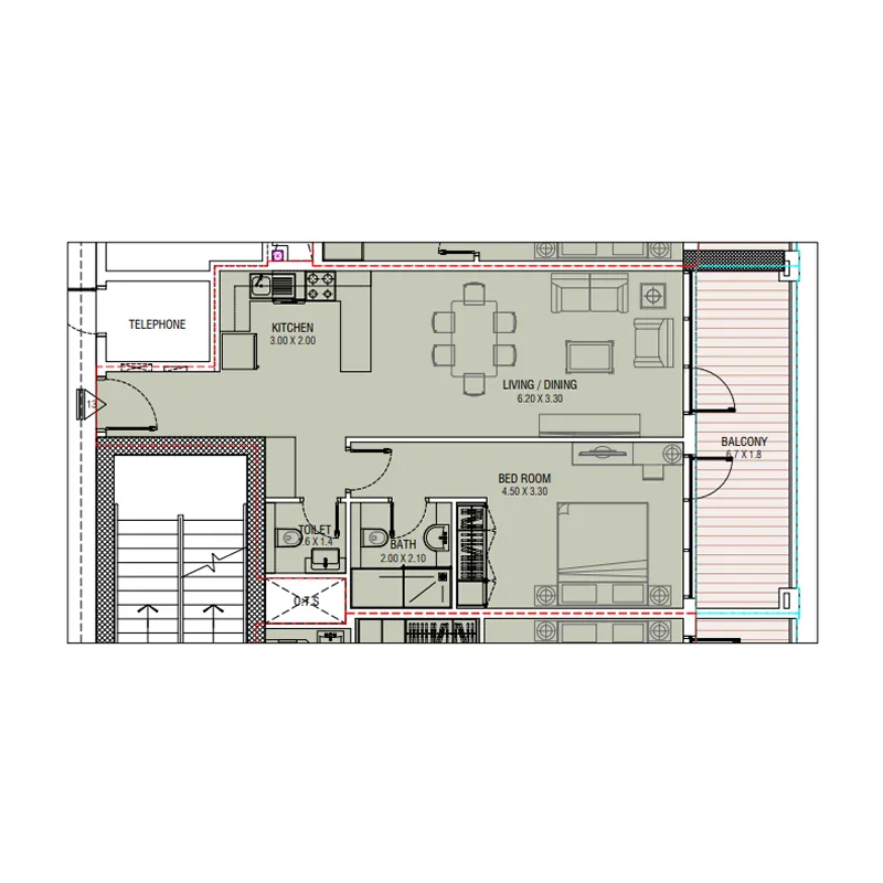 Al Waleed Al Waleed W.S 1 floor plan