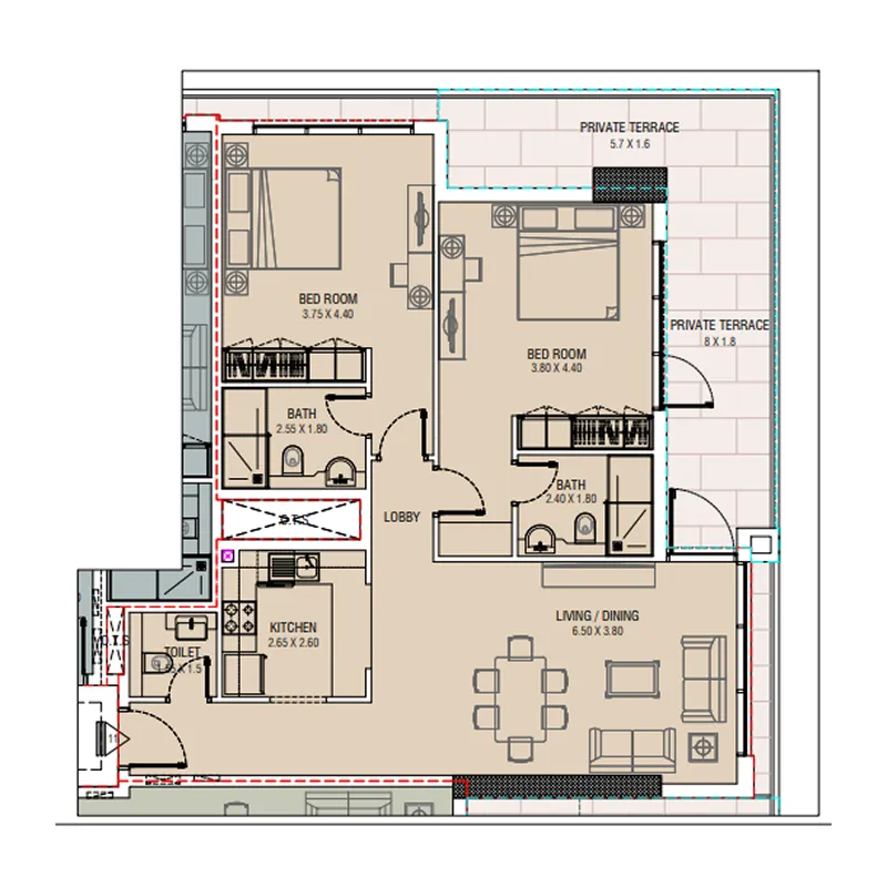 Al Waleed Al Waleed W.S 1 floor plan
