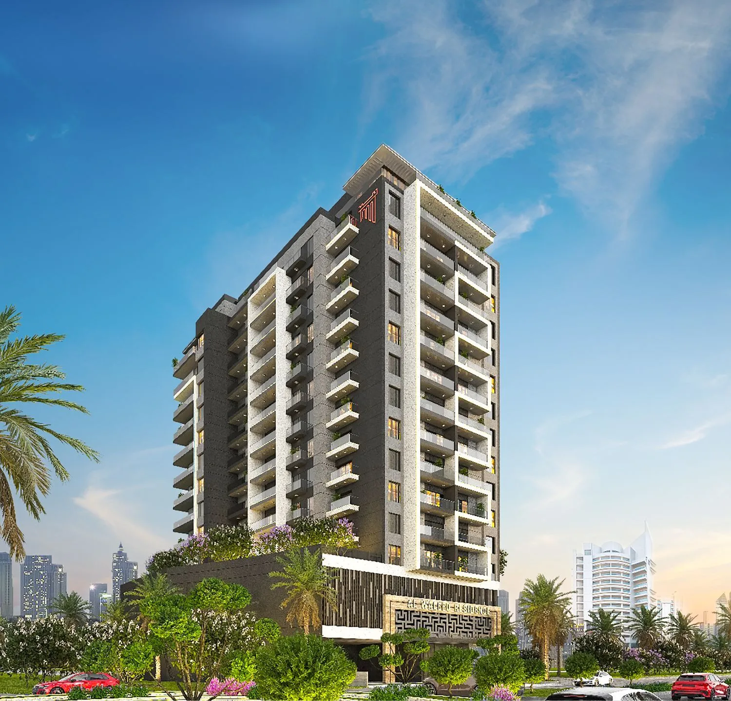 Exterior at Al Waleed W.S 1 in Dubailand Residence Complex Dubai