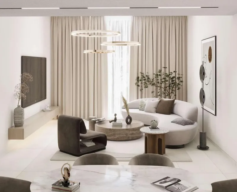 Interior at Al Waleed W.S 1 in Dubailand Residence Complex Dubai