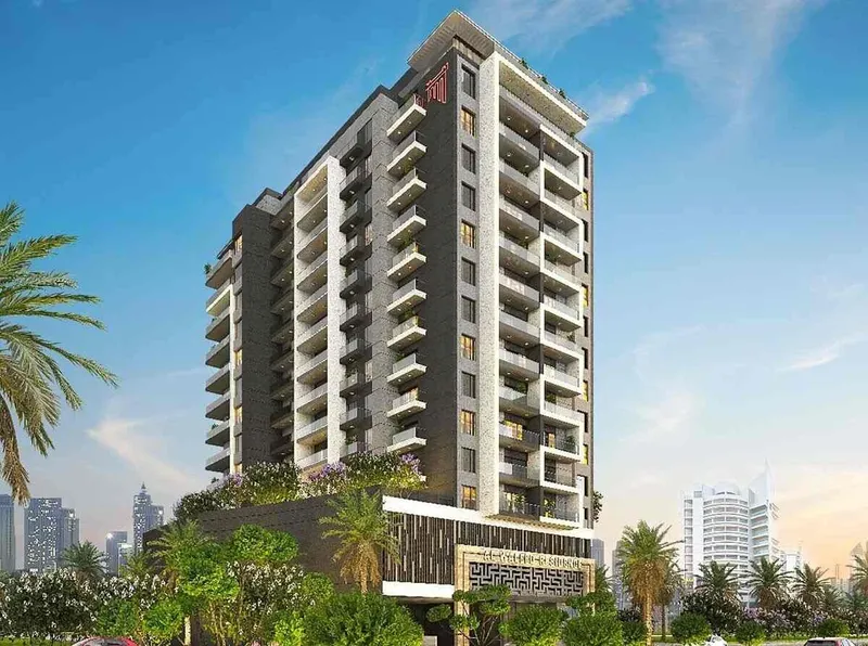 Exterior at Al Waleed W.S 1 in Dubailand Residence Complex Dubai