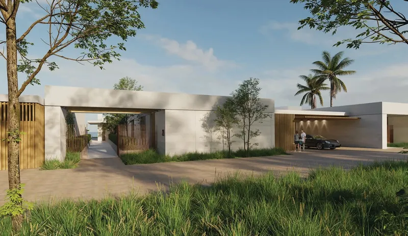 Exterior at Al Zorah Beach Hills Villa's in Al Zorah City Ajman