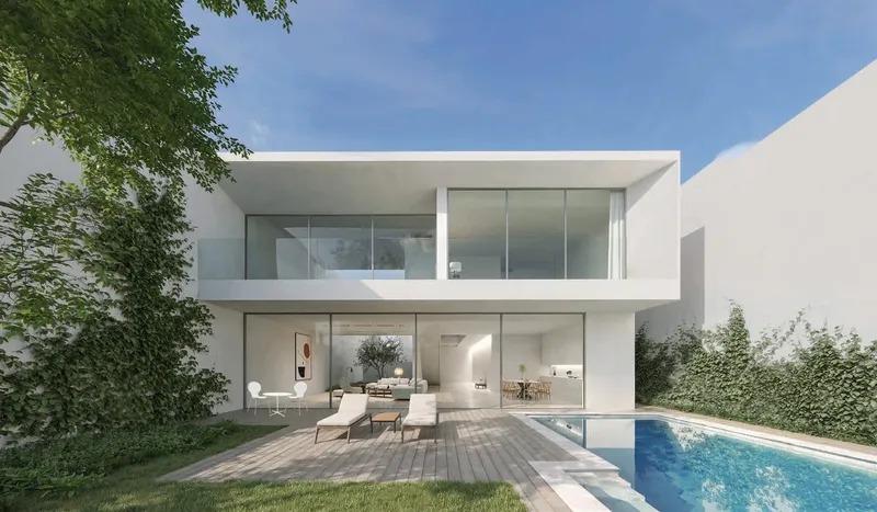 Exterior at Al Zorah Beach Hills Villa's in Al Zorah City Ajman