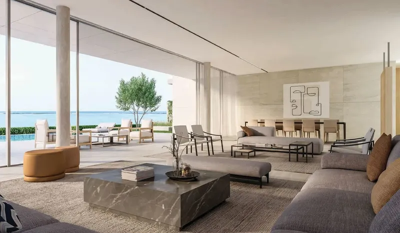 Interior at Al Zorah Beach Hills Villa's in Al Zorah City Ajman