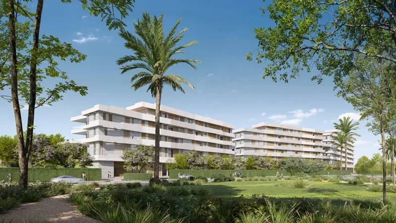 Exterior at Al Zorah Seaside Hills in Al Zorah City Ajman