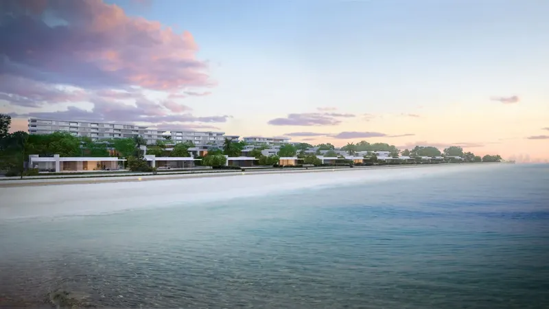 Exterior at Al Zorah Seaside Hills in Al Zorah City Ajman
