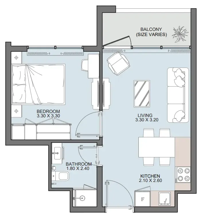 Reportage Properties Alba Tower floor plan