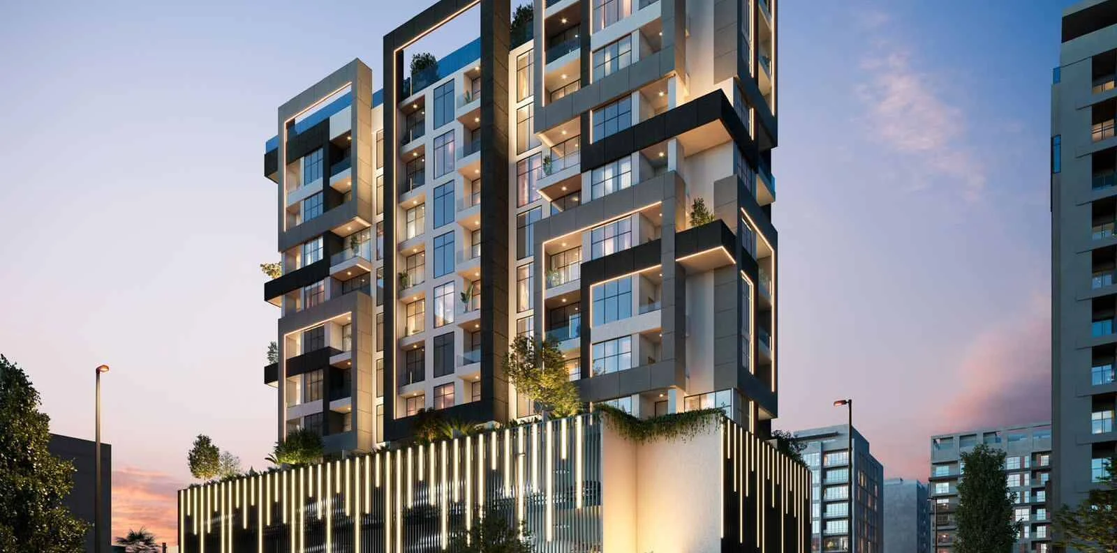 Alba Tower apartments in Al Satwa