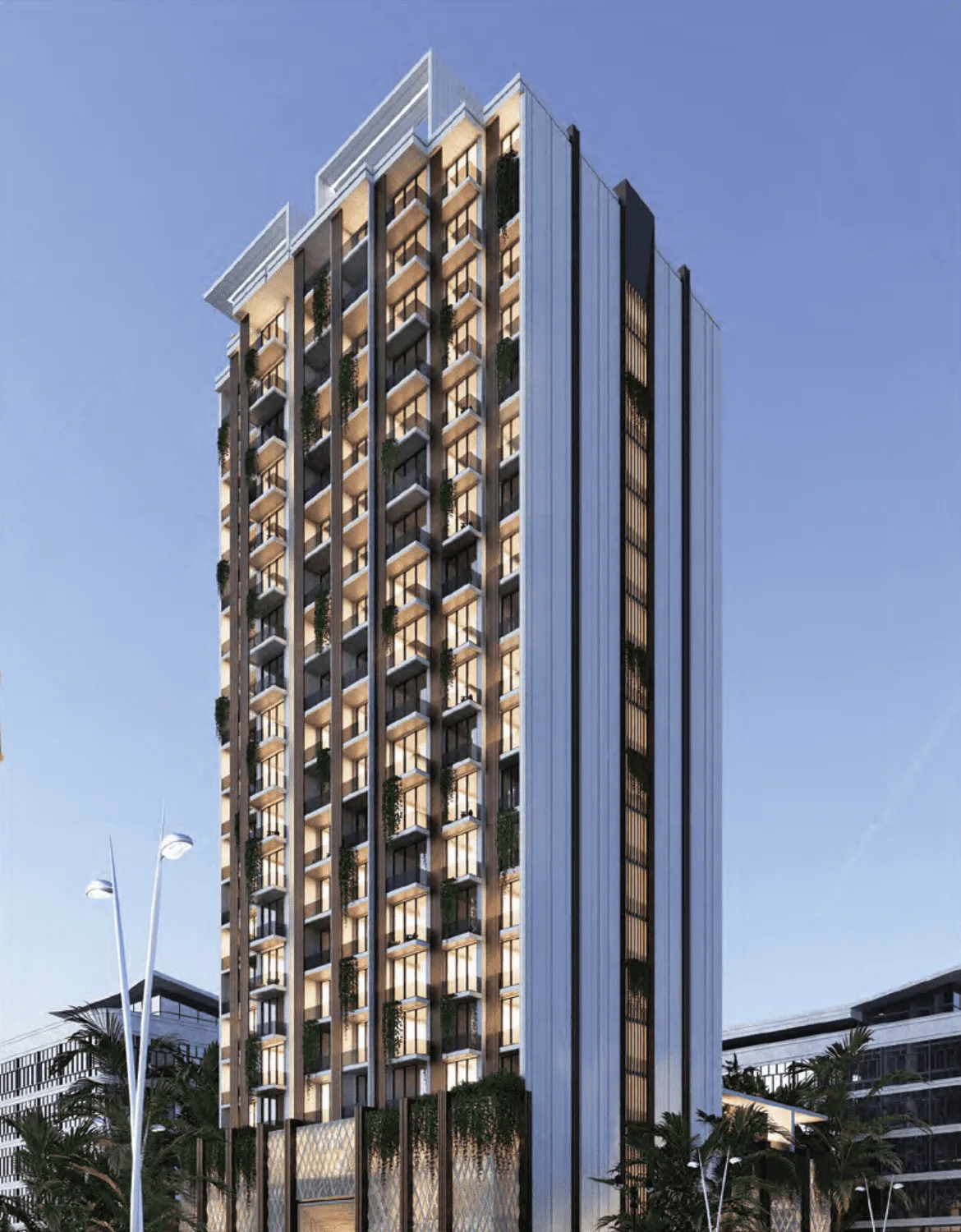 Exterior at Alef Noon Residence in JVC (Jumeirah Village Circle) Dubai