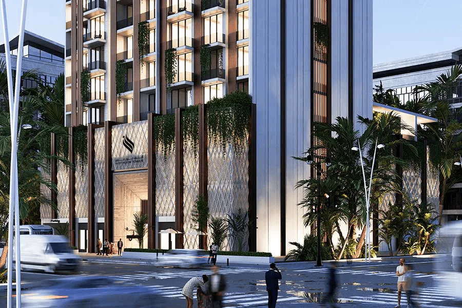 Exterior at Alef Noon Residence in JVC (Jumeirah Village Circle) Dubai